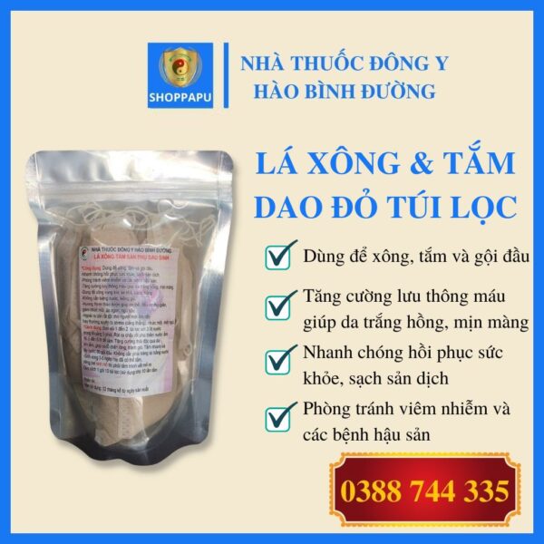 10 tui loc La Xong Tam san phu sau sinh Dao Do Dang Tui Loc Cho Me Sau Sinh Dan Toc Dao