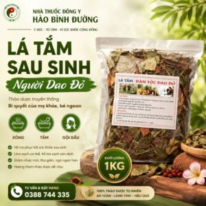 Hào Bình Đường Lá Tắm Sau Sinh Người Dao Đỏ | Hỗ Trợ Phục Hồi Cho Mẹ Sau Sinh 1