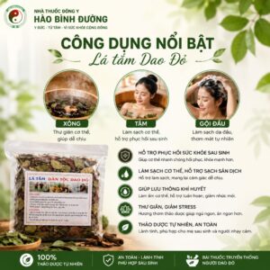 Lá Tắm Sau Sinh Người Dao Đỏ – Hỗ Trợ Phục Hồi Sức Khỏe Cho Mẹ Sau Sinh Hiệu Quả Lá Tắm Sau Sinh Người Dao Đỏ | Hỗ Trợ Phục Hồi Cho Mẹ Sau Sinh 3
