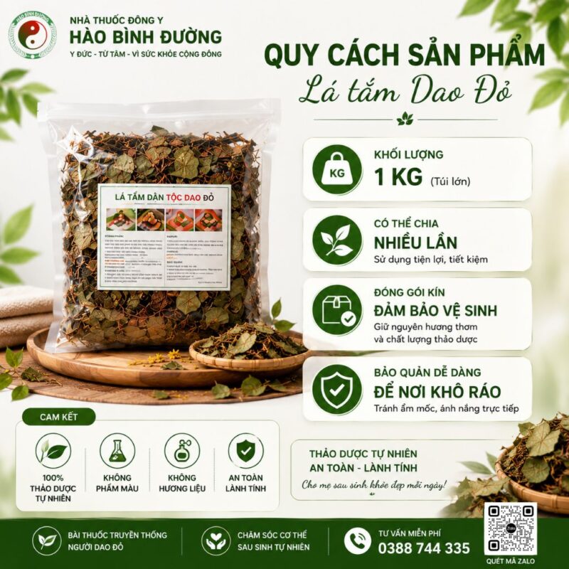 Lá Tắm Sau Sinh Người Dao Đỏ – Hỗ Trợ Phục Hồi Sức Khỏe Cho Mẹ Sau Sinh Hiệu Quả Lá Tắm Sau Sinh Người Dao Đỏ | Hỗ Trợ Phục Hồi Cho Mẹ Sau Sinh 9