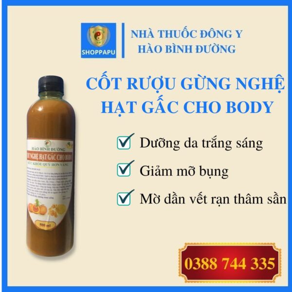 Cot Ruou Gung Nghe Gac Ha Tho Sau Sinh Giup Giup Bung Dep Khong Con Bi Ran Sau Sinh