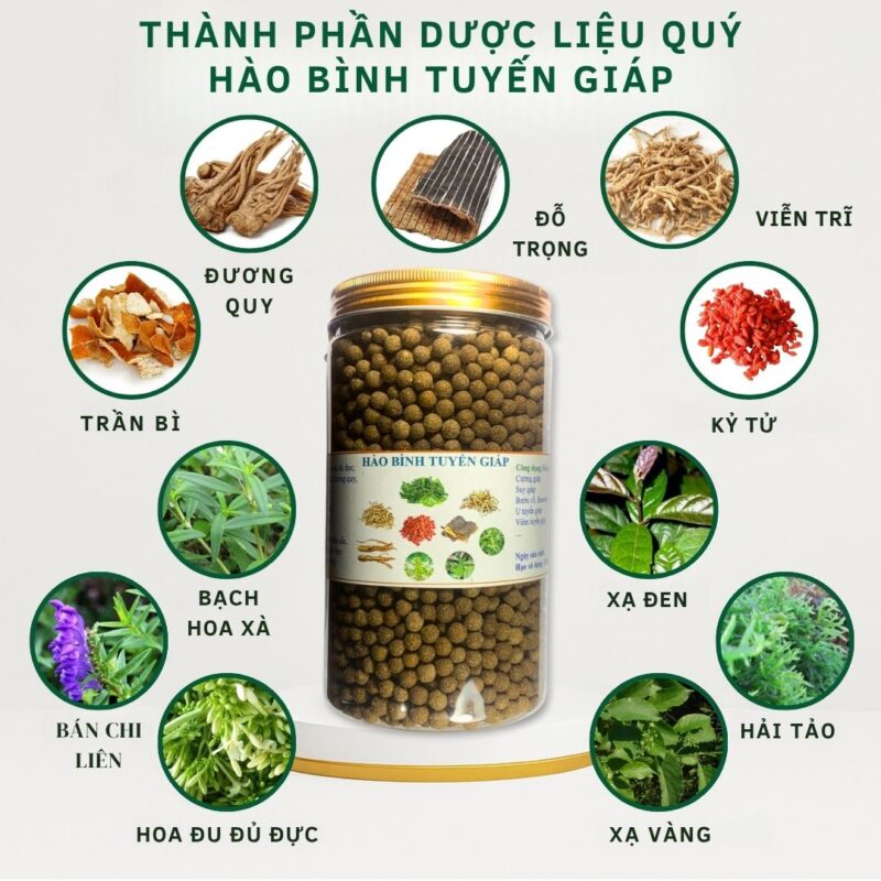 Thành phần Hào Bình Tuyến Giáp có gì đặc biệt?