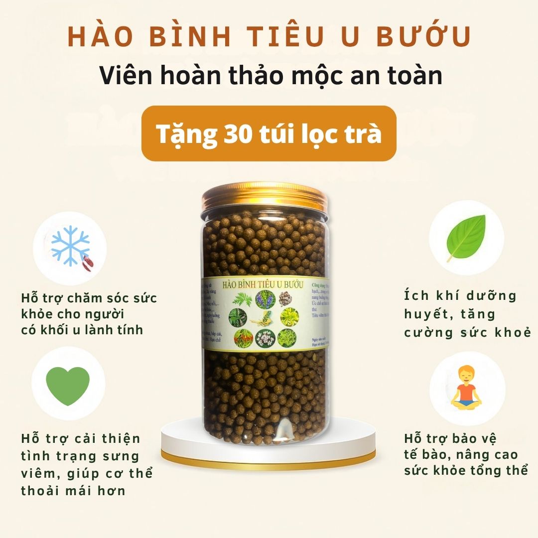 HÀO BÌNH BỔ HUYẾT Tặng 30 Tui Tra Có Hỗ trợ bổ hu hao binh tieu u buou4 1