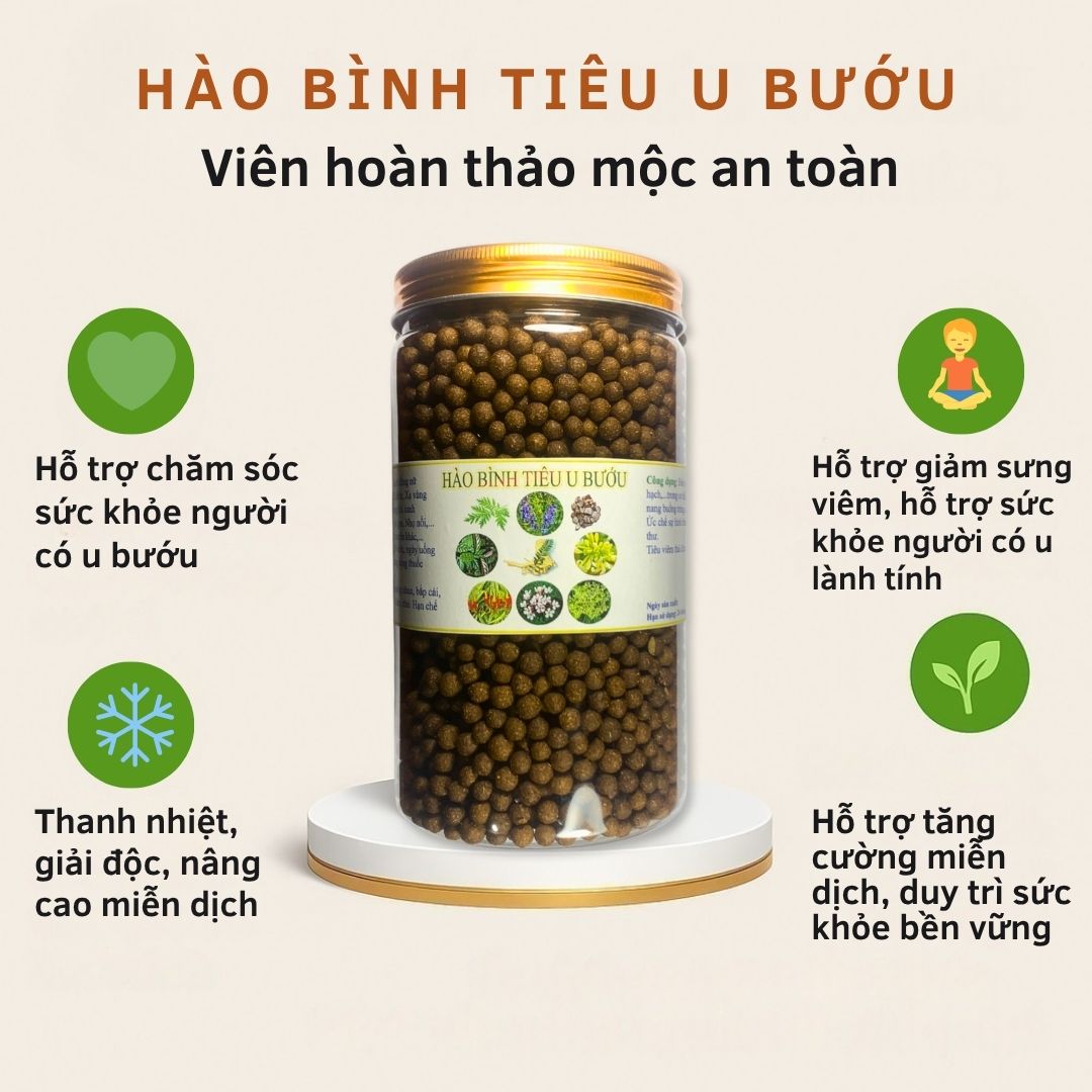 HÀO BÌNH BỔ HUYẾT Tặng 30 Tui Tra Có Hỗ trợ bổ hu hao binh tieu u buou5 1