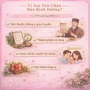 Viên Điều Kinh Hào Bình Đường – Giải Pháp Đông Y Hỗ Trợ Kinh Nguyệt Ổn Định, Dễ Thụ Thai Vì Sao Nên Chọn Viên Điều Kinh Đông Y Hào Bình Đường?