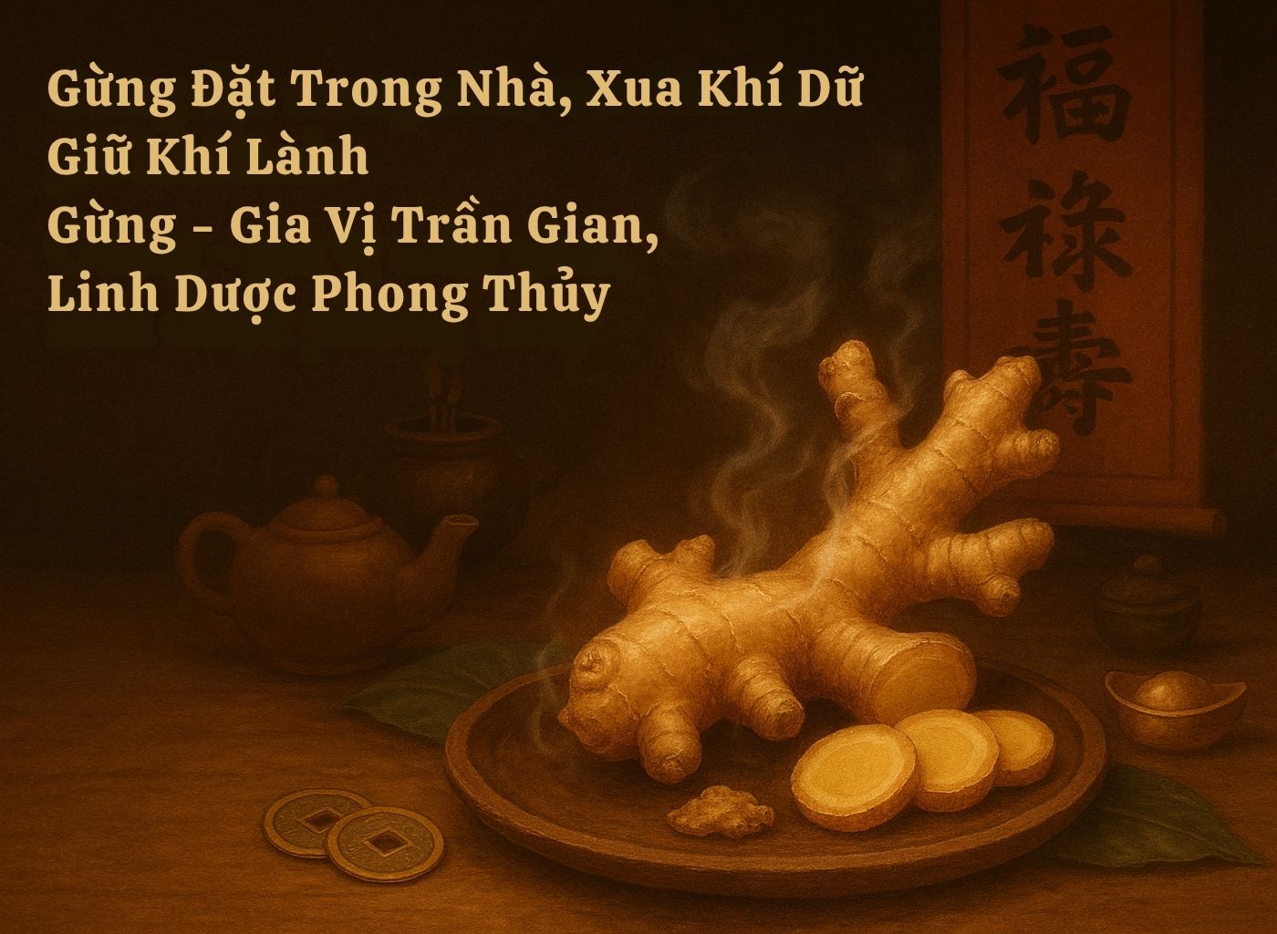 Gừng Tươi – Cây Thuốc Ấm Giúp Phòng Lạnh, Trị Ho, Đầy Hơi gừng tươi – cây thuốc ấm giúp phòng lạnh, trị ho, đầy hơi - gừng và phong thuỷ