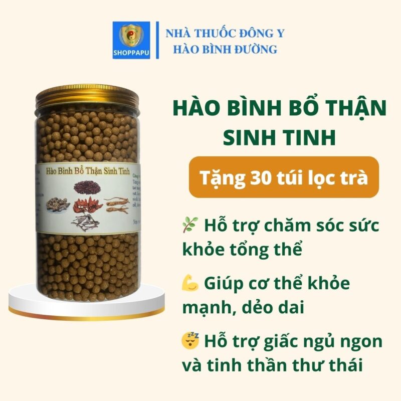 Công dụng của Hào Bình Bổ Thận Sinh Tinh