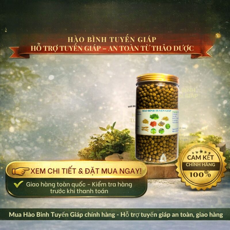 🧠 Hào Bình Tuyến Giáp là gì? Sự thật về sản phẩm đang được tìm kiếm nhiều trên Google Mua Hào Binh Tuyến Giáp chính hàng - Hỗ trợ tuyến giáp an toàn, giao hàng