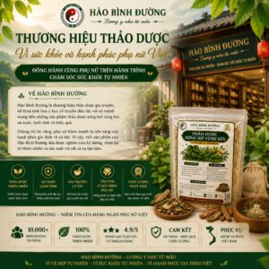Thảo Dược Xông Hơ Vùng Kín Hào Bình Đường | 100% Thảo Dược Thiên Nhiên Chăm Sóc Phụ Nữ Thảo Dược Xông Hơ Vùng Kín Hào Bình Đường | 100% Thảo Dược Thiên Nhiên Chăm Sóc Phụ Nữ 11