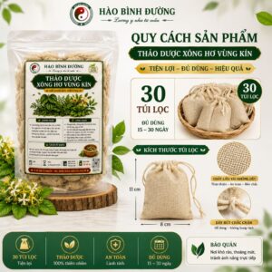 Thảo Dược Xông Hơ Vùng Kín Hào Bình Đường | 100% Thảo Dược Thiên Nhiên Chăm Sóc Phụ Nữ Thảo Dược Xông Hơ Vùng Kín Hào Bình Đường | 100% Thảo Dược Thiên Nhiên Chăm Sóc Phụ Nữ 6
