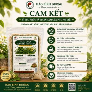 Thảo Dược Xông Hơ Vùng Kín Hào Bình Đường | 100% Thảo Dược Thiên Nhiên Chăm Sóc Phụ Nữ Thảo Dược Xông Hơ Vùng Kín Hào Bình Đường | 100% Thảo Dược Thiên Nhiên Chăm Sóc Phụ Nữ 8