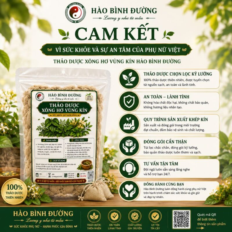 Thảo Dược Xông Hơ Vùng Kín Hào Bình Đường | 100% Thảo Dược Thiên Nhiên Chăm Sóc Phụ Nữ Thảo Dược Xông Hơ Vùng Kín Hào Bình Đường | 100% Thảo Dược Thiên Nhiên Chăm Sóc Phụ Nữ 8