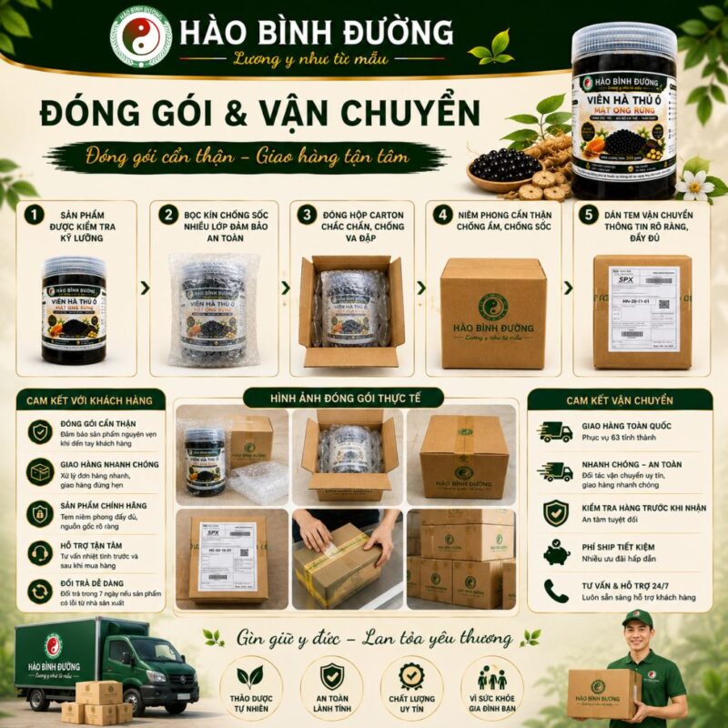 Viên Hà Thủ Ô Mật Ong Rừng Hào Bình Đường 500G – Thảo Dược Thiên Nhiên Dạng Viên Hoàn, Tiện Lợi Sử Dụng Mỗi Ngày Viên Hà Thủ Ô Mật Ong Rừng Hào Bình Đường 500G - Thảo Dược Thiên Nhiên Dạng Viên Hoàn, Nguyên Liệu Chọn Lọc, Dễ Sử Dụng13