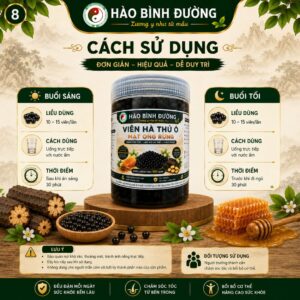 Viên Hà Thủ Ô Mật Ong Rừng Hào Bình Đường 500G – Thảo Dược Thiên Nhiên Dạng Viên Hoàn, Tiện Lợi Sử Dụng Mỗi Ngày Viên Hà Thủ Ô Mật Ong Rừng Hào Bình Đường 500G - Thảo Dược Thiên Nhiên Dạng Viên Hoàn, Nguyên Liệu Chọn Lọc, Dễ Sử Dụng7